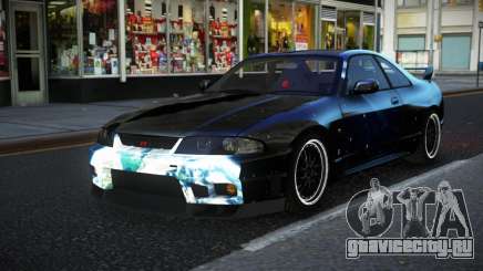 Nissan Skyline R33 Risic S11 для GTA 4