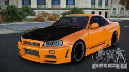 Nissan Skyline R34 Gagpi для GTA 4
