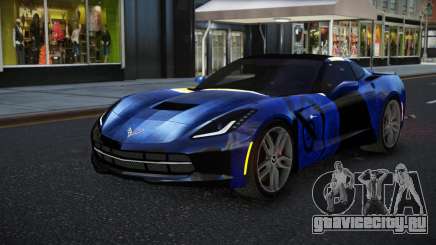 Chevrolet Corvette C7 Ewashu S5 для GTA 4
