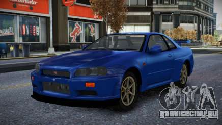Nissan Skyline R34 Irer для GTA 4