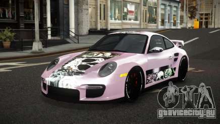 Porsche 977 GT2 Ashid S14 для GTA 4