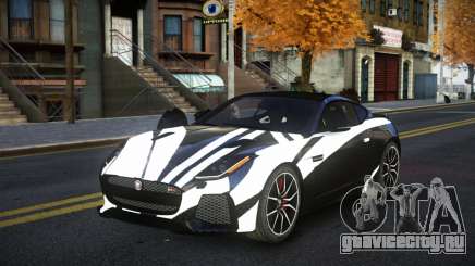 Jaguar F-Type Rely S13 для GTA 4