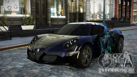 Alfa Romeo 4C Neygail S4 для GTA 4