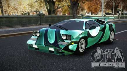 Lamborghini Countach Avasun S5 для GTA 4