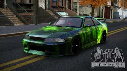 Nissan Skyline R33 Letyxis S14 для GTA 4