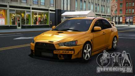 Mitsubishi Lancer Evolution X Jigwus для GTA 4
