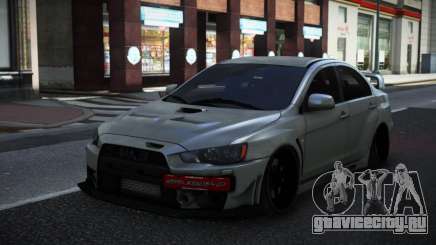 Mitsubishi Lancer Evolution X Iwit для GTA 4