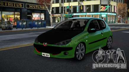 Peugeot 206 Kiwkir для GTA 4