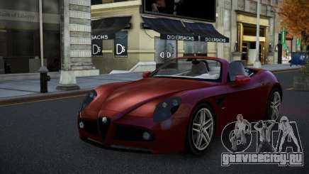 Alfa Romeo 8C Dowdizixa для GTA 4