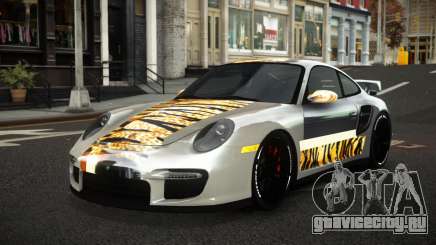 Porsche 977 GT2 Ashid S3 для GTA 4