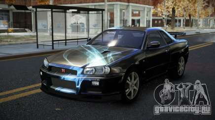 Nissan Skyline R34 Calosca S5 для GTA 4