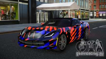 Chevrolet Corvette C7 Ewashu S13 для GTA 4