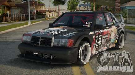 Mercedes-Benz 190E Speed Edited для GTA San Andreas