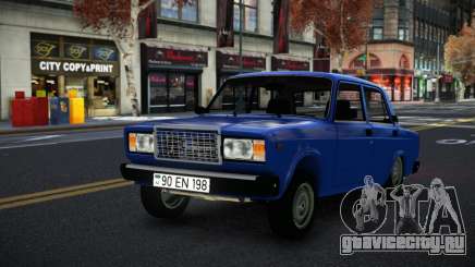 VAZ 2107 Jugejosew для GTA 4