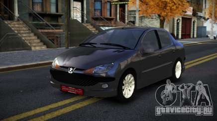 Peugeot 206 Lomkayiqa для GTA 4