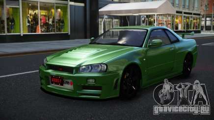 Nissan Skyline R34 Gafzevo для GTA 4