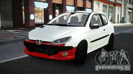 Peugeot 206 Taydajo для GTA 4
