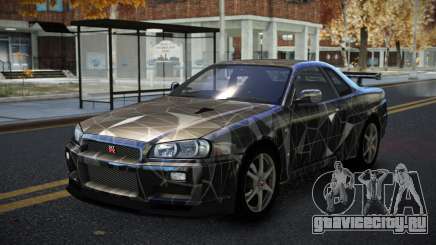 Nissan Skyline R34 Calosca S4 для GTA 4