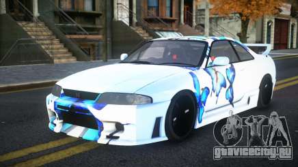 Nissan Skyline R33 Letyxis S2 для GTA 4