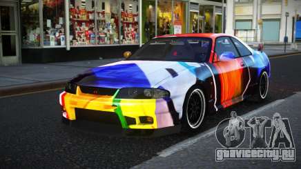 Nissan Skyline R33 Risic S3 для GTA 4