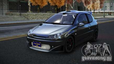 Peugeot 206 Zodin для GTA 4