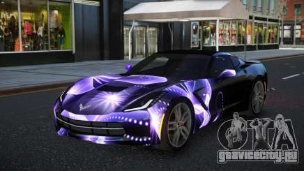Chevrolet Corvette C7 Ewashu S14 для GTA 4