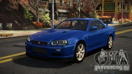 Nissan Skyline R34 Nehgan для GTA 4