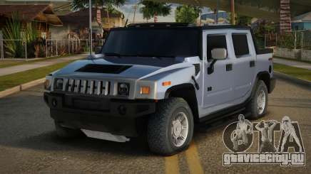 Hummer H2 Sut 2006 Cristales Negros для GTA San Andreas