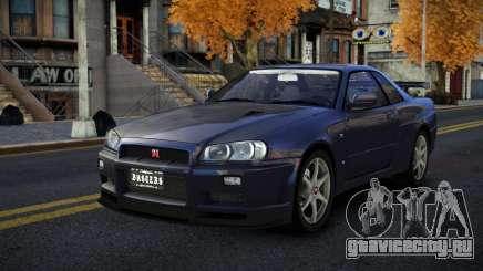 Nissan Skyline R34 Zaeji для GTA 4