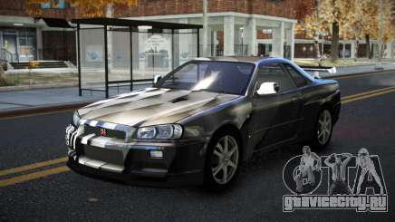 Nissan Skyline R34 Calosca S3 для GTA 4