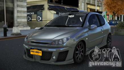 Peugeot 206 Jiujo для GTA 4