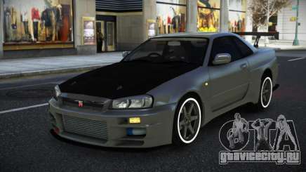 Nissan Skyline R34 Dopuy для GTA 4