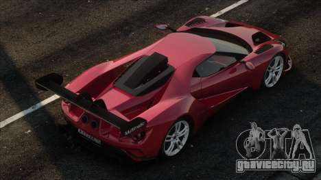 Ford GT 2017 RED для GTA San Andreas