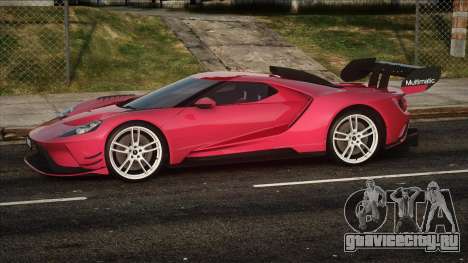Ford GT 2017 RED для GTA San Andreas