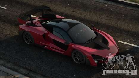 McLaren Senna Black Red для GTA San Andreas