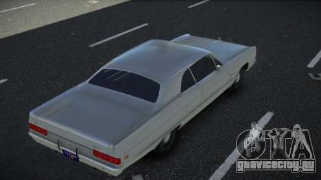 Plymouth Fury Somabew для GTA 4