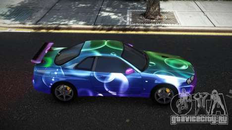 Nissan Skyline R34 Olasin S3 для GTA 4