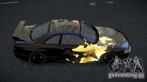 Nissan Skyline R33 GT-R Baslly S10 для GTA 4