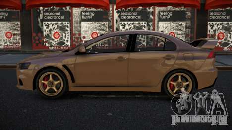 Mitsubishi Lancer Evolution X Cogwa для GTA 4