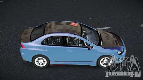 Mitsubishi Lancer Evolution X Moyivoza для GTA 4
