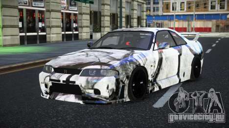 Nissan Skyline R33 GT-R Baslly S8 для GTA 4