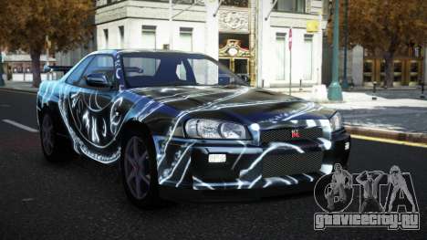 Nissan Skyline R34 Olasin S11 для GTA 4