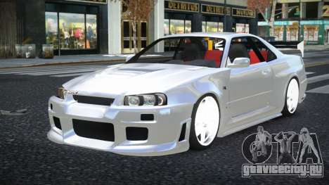 Nissan Skyline R34 Fahilol для GTA 4