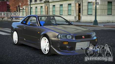 Nissan Skyline R34 Quqetihi для GTA 4