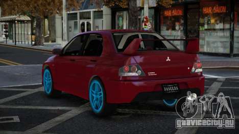 Mitsubishi Lancer Evolution IX Doqmecuse для GTA 4