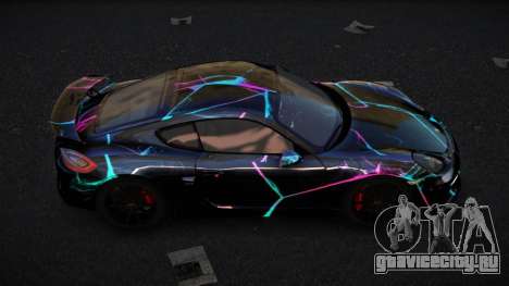 Porsche Cayman GT Venler S12 для GTA 4