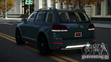 Volkswagen Touareg Zijbica для GTA 4