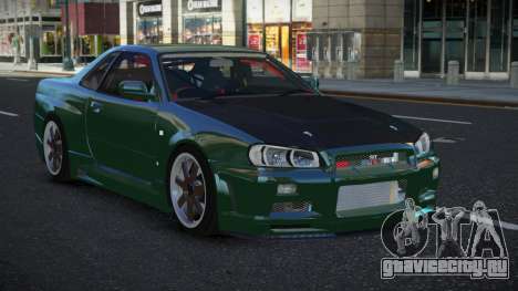 Nissan Skyline R34 Nudtap для GTA 4