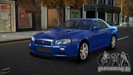 Nissan Skyline R34 Olasin для GTA 4
