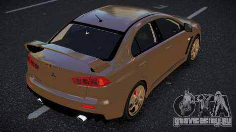 Mitsubishi Lancer Evolution X Cogwa для GTA 4